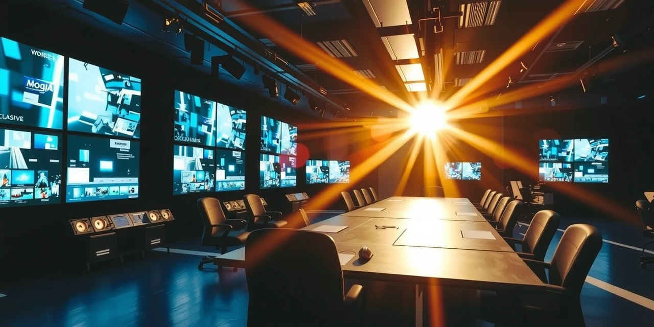 Sala de control moderna